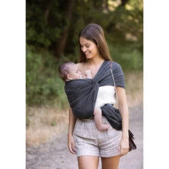Écharpe De Portage Lia Certifié Oeko-Tex - Gris -Maman et Bé Soldes PPS0QL NoColor 2 X