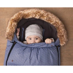 Chancelière Polaire Dots - Bleu -Maman et Bé Soldes PPS0XR NoColor 11 X