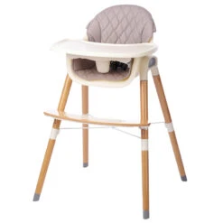 Chaise Haute 2-en-1 Vaniya - Beige -Maman et Bé Soldes PREXIO NoColor 3 X