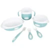 Set Repas Avec Couverts En Silicone Mix'N'Match - Bleu -Maman et Bé Soldes PREYYY NoColor 1 X