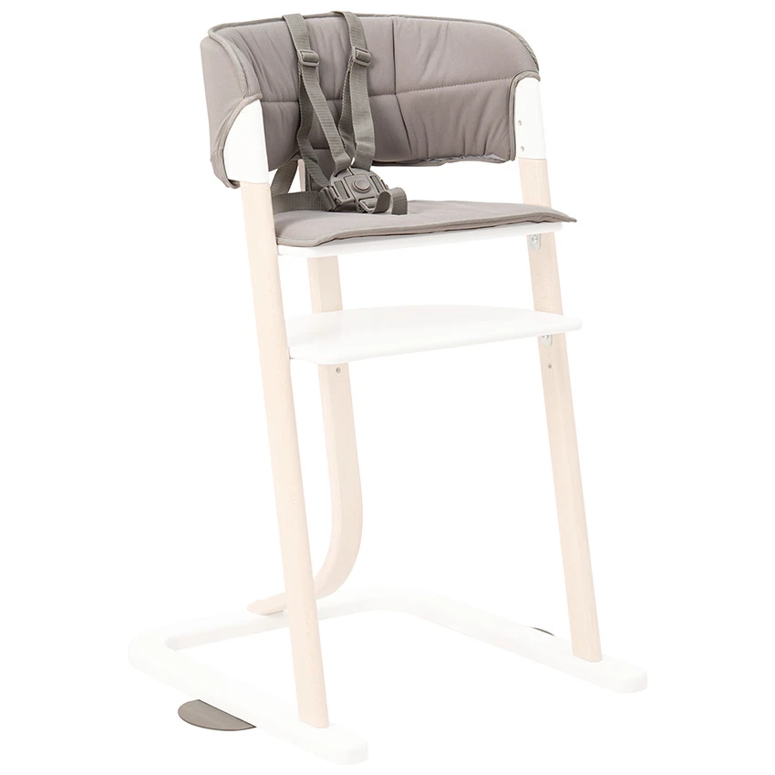 Coussin Et Harnais Pour Chaise Haute En Bois Curve - Anthracite 3 Coussin Et Harnais Pour Chaise Haute En Bois Curve - Anthracite