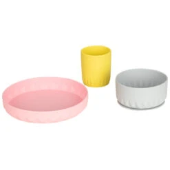 Set Repas En Silicone Origami 3pcs - Rose -Maman et Bé Soldes PRF0FH NoColor 2 X