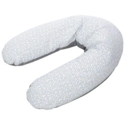 Coussin D'allaitement Avec Housse Motif Nuages 160cm