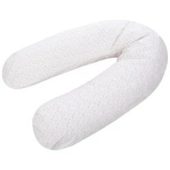 Housse Coussin D'allaitement 190cm - Étoiles Roses 8 Housse Coussin D'allaitement 190cm - Étoiles Roses -Maman et Bé Soldes PRF2AA NoColor 3 X